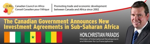 New Investment Agreement in Sub Saharan Africa